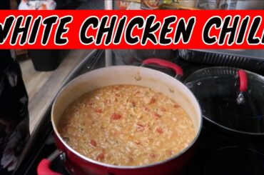 CHICKEN CHILI FOR DINNER