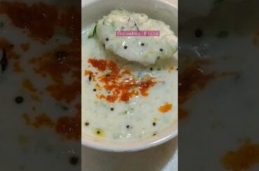 Cucumber raita recipe #easy #cucumberrecipes #kheeraraita