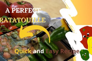 How to Make The Easiest Ratatouille  vegetarian recipes