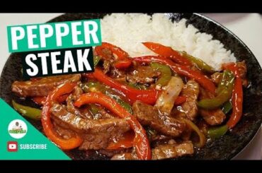 Pepper Steak Recipe | How to make Pepper Steak | Quick & Easy Pepper Steak | 30 Minutes Pepper Steak