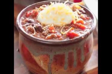 How to Make Crockpot Chili Recipe!