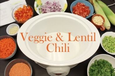Not-Too-Spicy Veggie and Lentil Chili recipe