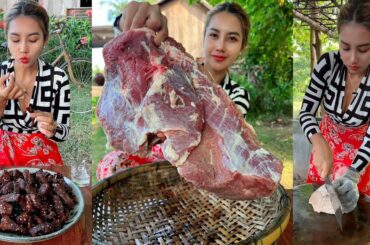 Beef fried with chili cook recipe and eat