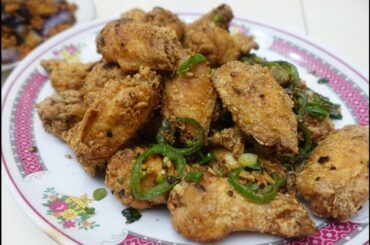 Salt and Pepper Chicken Wings THE BEST RECIPE