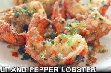 Salt And Pepper Lobster Tails | Easy Fried Lobster Tail Recipe