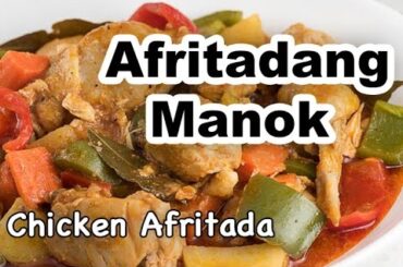 Chicken Afritada Recipe | How to Cook Afritadang Manok with Bell Pepper | Panlasang Pinoy