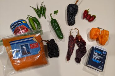 Just found this sub, but big salsa enthusiast. About to make my 12 pepper salsa. Recipe in description.