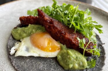 Longaniza breakfast taco