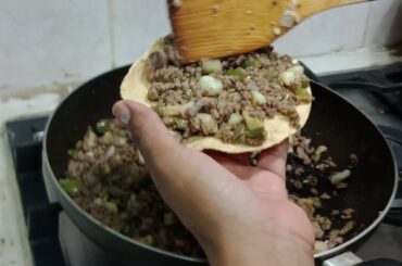 Picadillo con papa y nopales