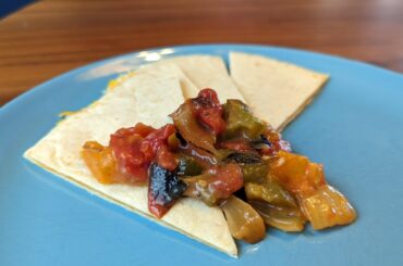 Fajita Veggies Salsa - salsa designed to taste like restaurant fajitas