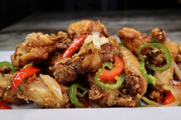Salt & Pepper Wings Recipe | The BEST Salt and Pepper Chicken Wings