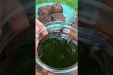 Triple Seared Steak with Salt Bourbon and Soy Sauce | Over The Fire Cooking by Derek Wolf