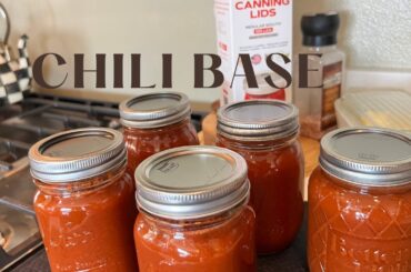 Home Canning Mrs. Wages Chili base