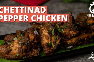 Chettinad Pepper Chicken Recipe | South Indian Pepper Chicken Dry | Cookd