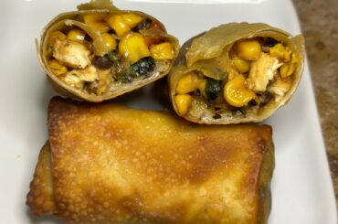 AIR FRYER SOUTHWEST EGG ROLLS (CHILI'S INSPIRED) | BONUS PHILLY CHEESESTEAK EGG ROLLS