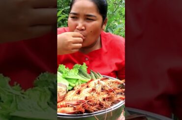 Lobster seafood spicy hot chili recipes #shortsvideo