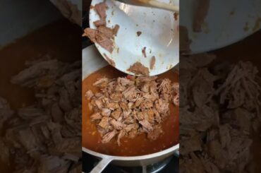 Shredded beef chili @Thefiftiesfightclub