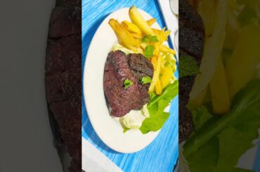 Steak recipe|Butter pepper beef steak|steak #shorts