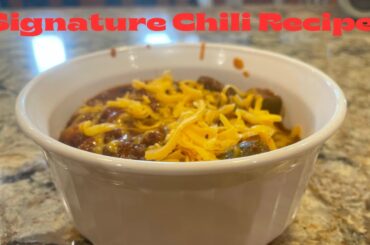 SIGNATURE CHILI RECIPE | MULTIPLE LAYERS OF FLAVOR AND TEXTURE