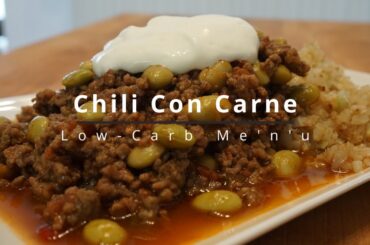 Low-Carb Chili Con Carne | Slow-cooked Comfort Food | 7.5g of Carbs per Serving!