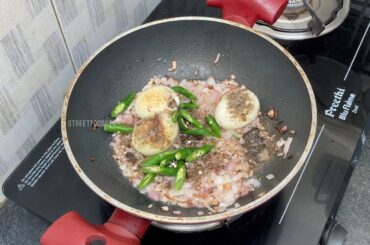 Bachelors Egg Pepper Fry | Street Foods Tv