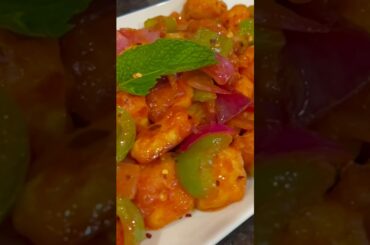 Do you like this dish? #youtubeshorts #paneerchili