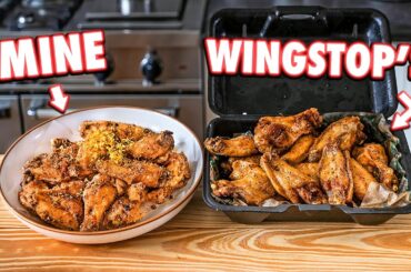 Making Wingstop Lemon Pepper Wings At Home | But Better