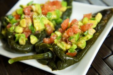 Stuffed Poblano Pepper (Healthy) Recipe