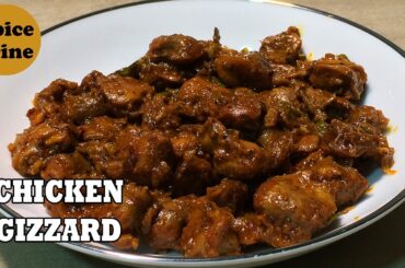 Chicken Gizzard Recipe - Chicken Gizzard Pepper Fry Dry/Chicken Gizzard Recipe