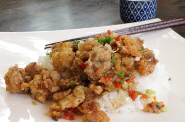 Salt and Pepper Fried Chicken / Chinese style / Morgane Recipes