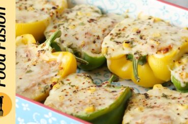 Mexican Stuffed Peppers Recipe By Food Fusion