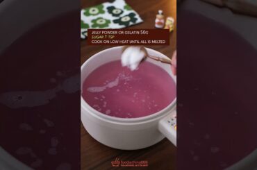 EASY GRAPE JELLY SUMMER DESSERT RECIPE #recipe #dessert #grape #jelly #cooking #chinesefood