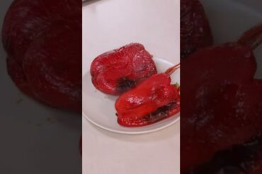 PEPERONI ARROSTO IN FRIGGITRICE AD ARIA Ricetta Facile - Fatto in Casa da Benedetta #shorts