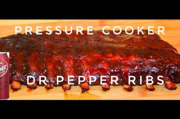 Dr Pepper Baby Back Ribs - Electric Pressure Cooker Recipe