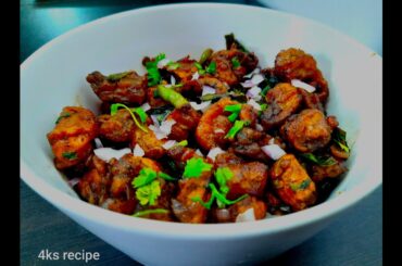 Mushroom Pepper Dry Restaurant Style | Mushroom Pepper Fry Recipe | Crispy Mushroom Salt Pepper Dry