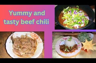 #How To Make A Beef Chilli#Restaurant Jesa Beef Chilli Bannaye Ghr Pe#Crispy Beef Chili#