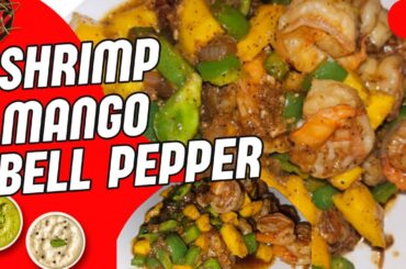 Delicious Shrimp, Mango, and Bell Pepper Stir-Fry Recipe | Food Base Network