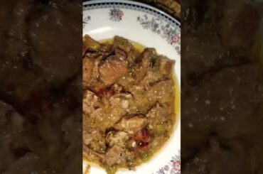 Pakistani White Chili Beef | White Chili Beef Recipe | Delicious and Tasty | Apny Shouq