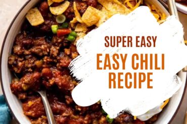 easy chili recipe