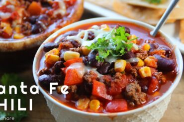Summer Comfort Food: Santa Fe Chili with Ground Beef and Corn Recipe