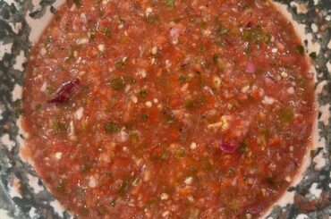 Homemade Salsa Roja