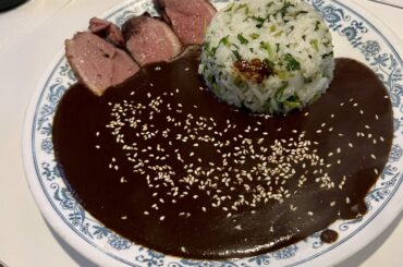 Black Mole with Sous Vide Duck Breast