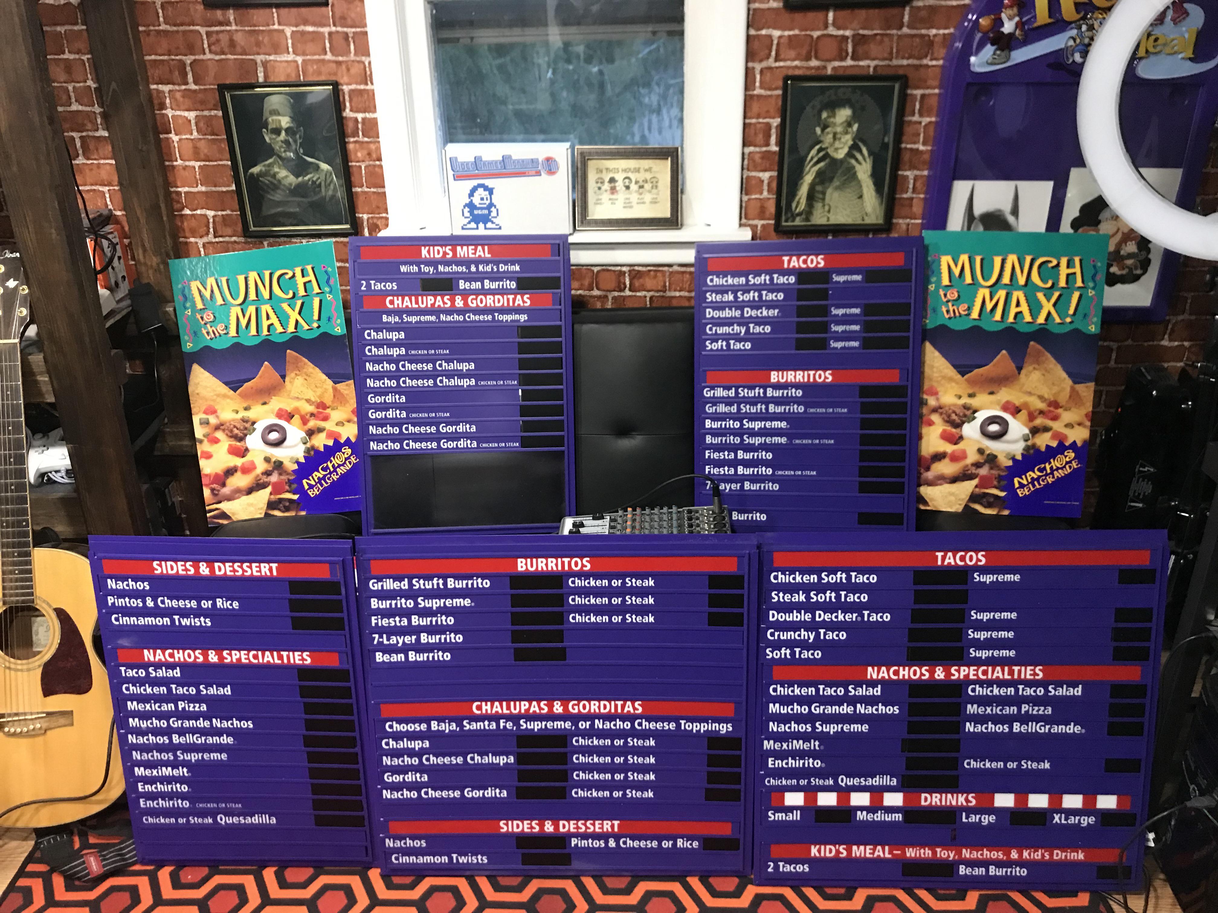 Saw the post about the 2000's menus, here's from my collection - Chili ...