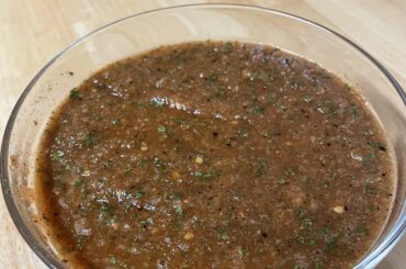 Tried my hand at fire roasting some salsa. So good!