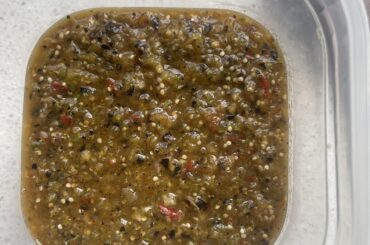 Anaheim Serrano Salsa Verde