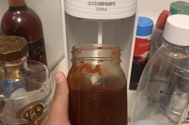 I love carbonating my sauces for extra kick when sipping.