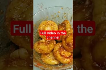 #viral Chili Garlic potato.#koreanfood#shortsfeed