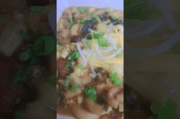 Instant Pot Chili Mac (Vegetarian) #Shorts