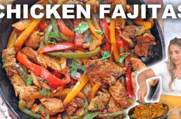 How to Make Easy Chicken Fajitas | Quick Dinner Recipe!