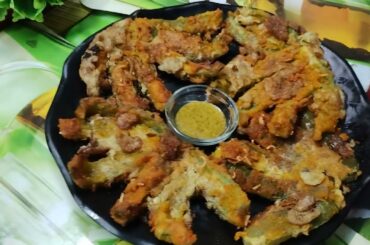 Crispy Tasty Fried Green Bell pepper | Bell pepper New  Recipe at Home By Happy with Gopa |